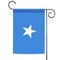 Toland Home Garden White and Blue Somalia Outdoor Garden Flag 18" x 12.5"